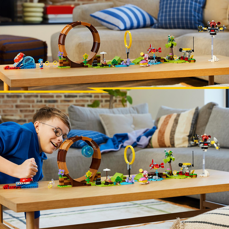 LEGO Sonic's Green Hill Zone Loop Challenge 76994