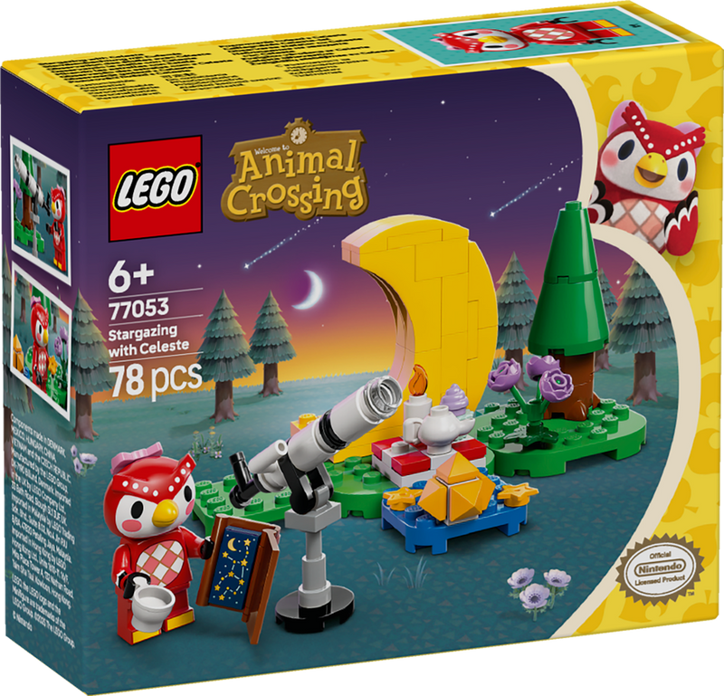 LEGO Animal Crossing Stargazing with Celeste 77053