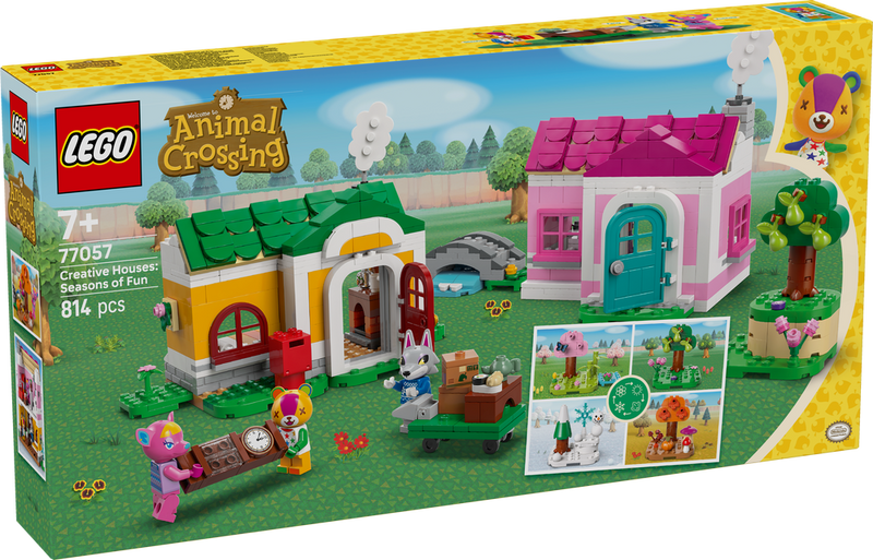 LEGO Animal Crossing Creative Houses Seasons of Fun 77057 (9003636031725)