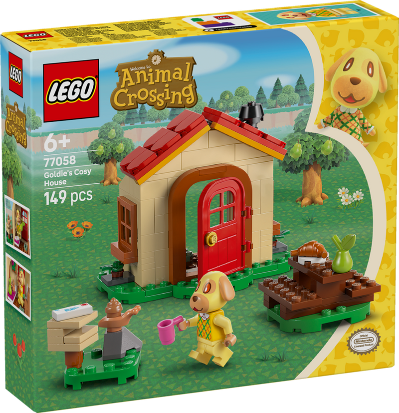 LEGO Animal Crossing Goldies Cosy House 77058 (9003636097261)