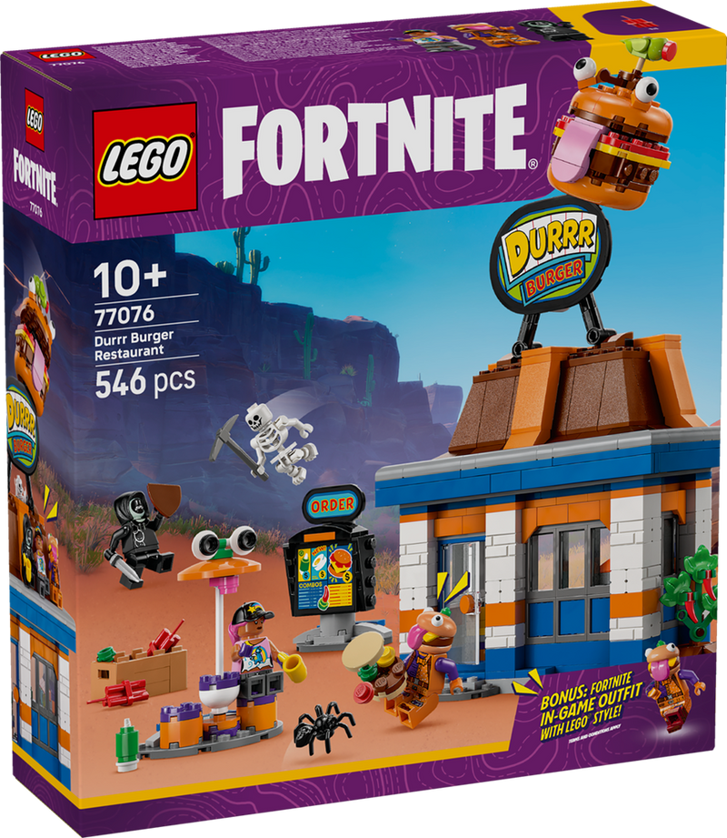 LEGO Fortnite Durrr Burger Restaurant 77076 (9003636195565)