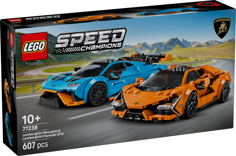 LEGO Speed Champions Lamborghini Revuelto & Huracan STO 77238 (9003636359405)