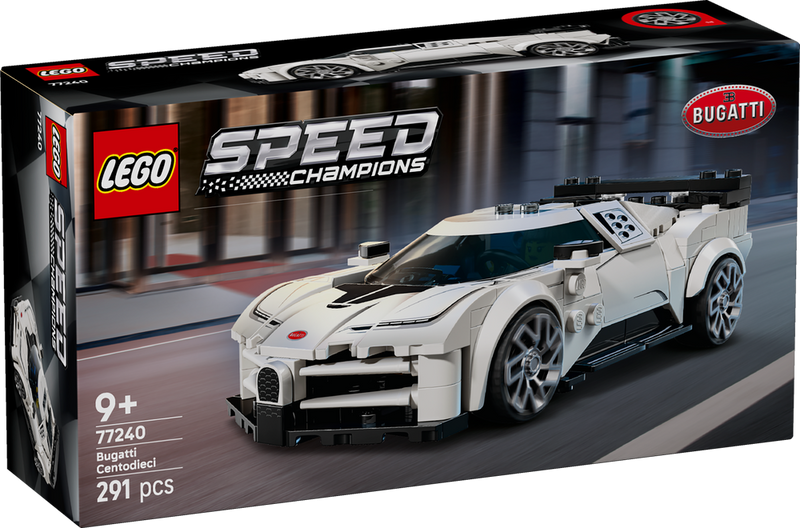 LEGO Speed Champions Bugatti Centodieci Hyper Sports Car 77240 (9003636457709)