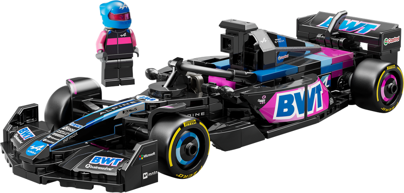 LEGO Speed Champions BWT Alpine F1 Team A524 Race Car 77248