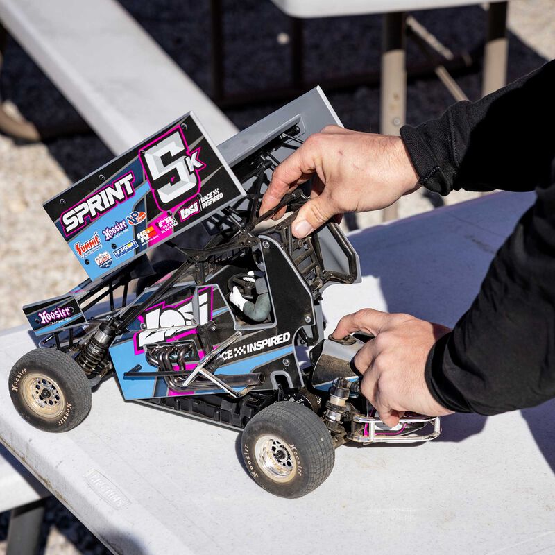 22S Sprint, Blue: 1/10 2WD (Requires Battery and Charger)