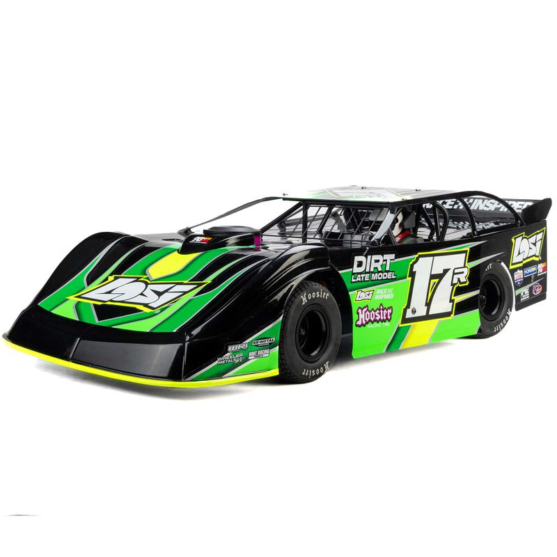 Losi 22S Dirt Late Model Dirt Oval 2WD RTR, Green 1/10 - LOS2167T2