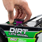 Losi 22S Dirt Late Model Dirt Oval 2WD RTR, Green 1/10 - LOS2167T2