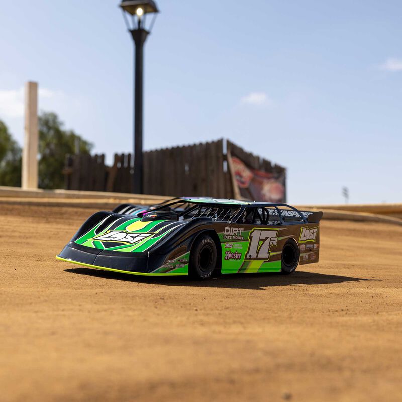 Losi 22S Dirt Late Model Dirt Oval 2WD RTR, Green 1/10 - LOS2167T2