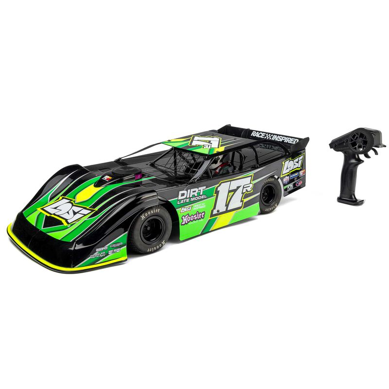 Losi 22S Dirt Late Model Dirt Oval 2WD RTR, Green 1/10 - LOS2167T2