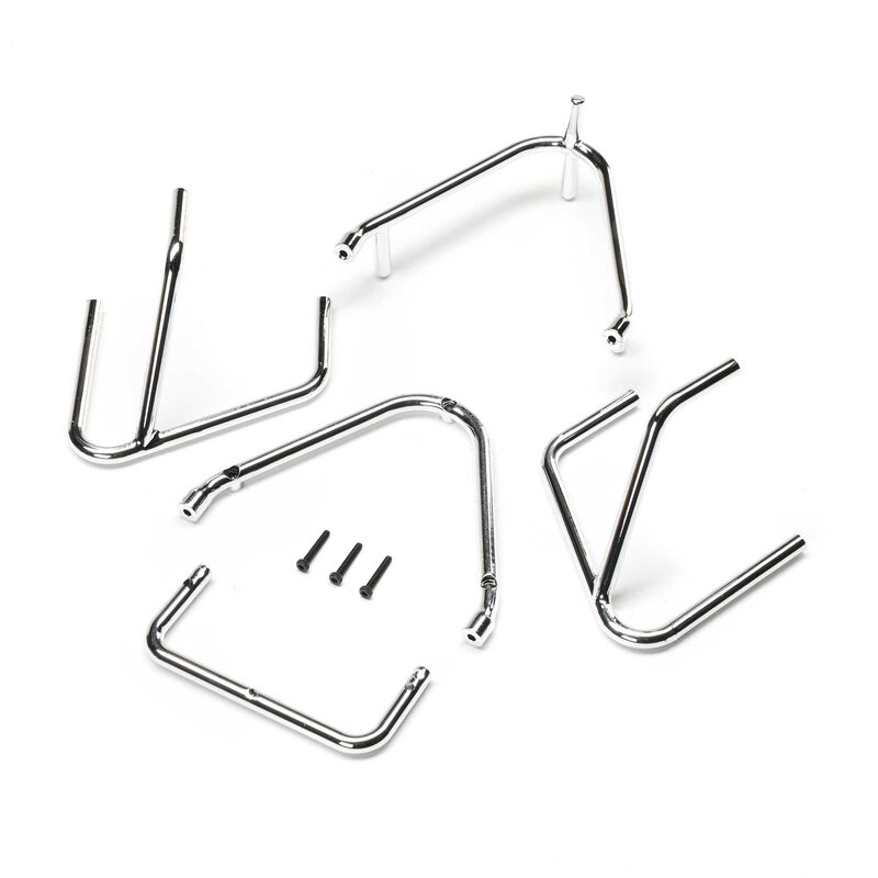 Losi Chrome Bumper Set 1/28 - LOS-2427