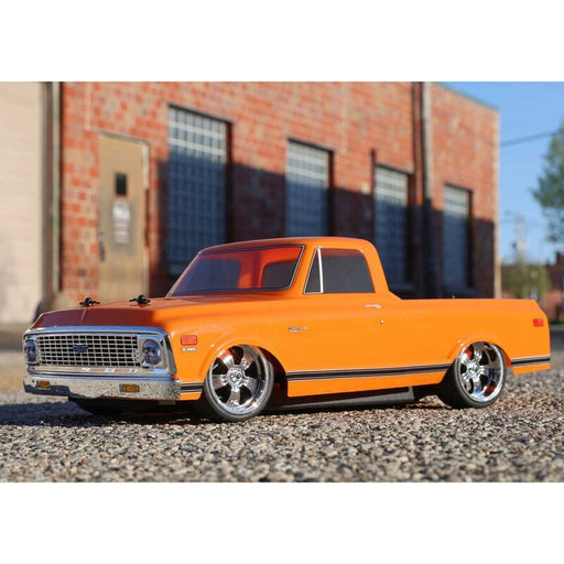 TLR / LOSI LOS03034T1 972 Chevy C10 Pickup 1/10 4WD V100 RTR Orange plus Gens Ace 5300mAh 2S 7.4v 60C Hard Case with XT60 Plug and C6D Mini AC Charger (8374144598253)