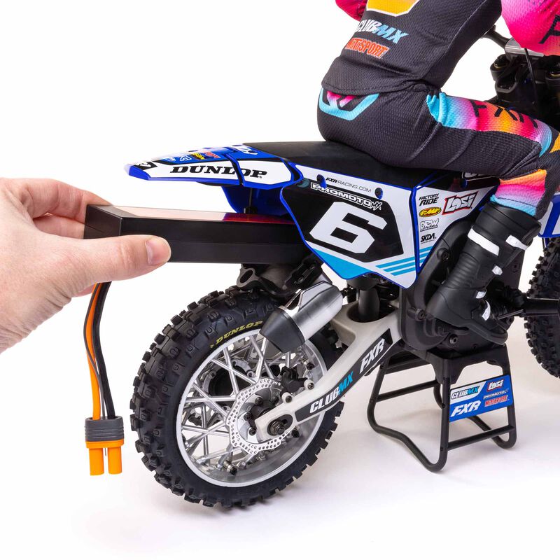 TLR LOSI LOS06000T2 1/4 Promoto-MX Motorcycle RTR Club MX Blue - Hobby City NZ (8347092123885)