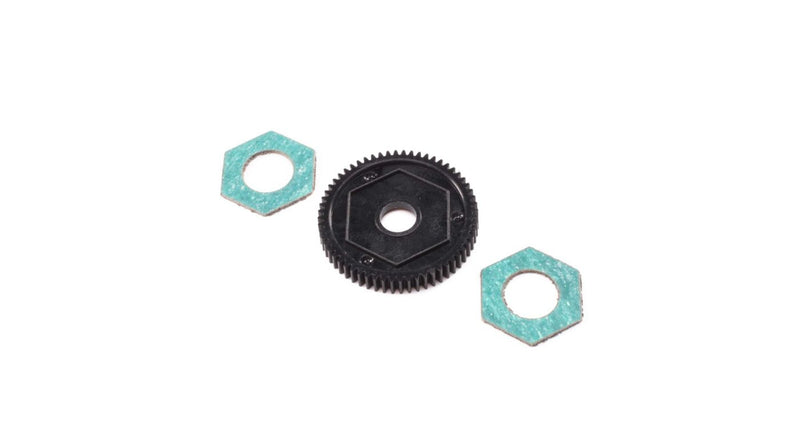 TLR LOSI LOS212016 Spur Gear with Slipper Pads 60T 0.5 MOD - Hobby City NZ (8347854504173)