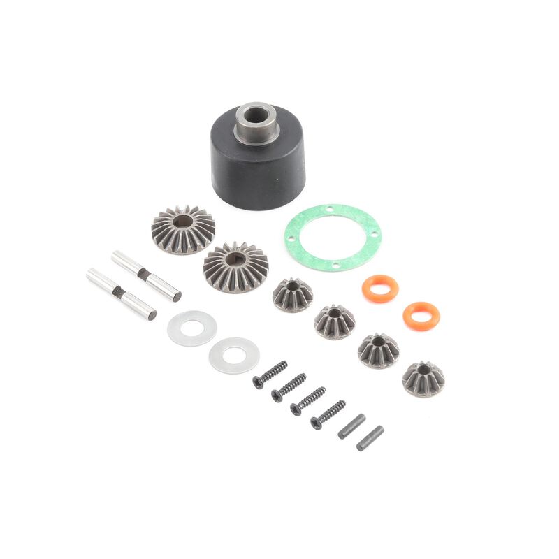 LOSI 223075 HD Diff Housing and Internals: Hammer Rey, Rock Rey & Baja Rey (Replaces LOS232004) - Hobby City NZ (8941175406829)