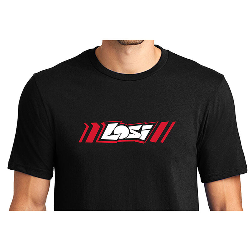 Losi Reverb Black T-Shirt Medium