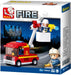 xSluban B0622A Fire: Platform Truck (82pcs) (7546229522669)