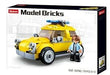 xSluban B0706C Model Bricks Yellow Car - 176 Pc (7546225361133)