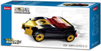 xSluban B0801H Power Bricks: Gold Black Winner - Pull Back Car (55pcs) (7546230997229)