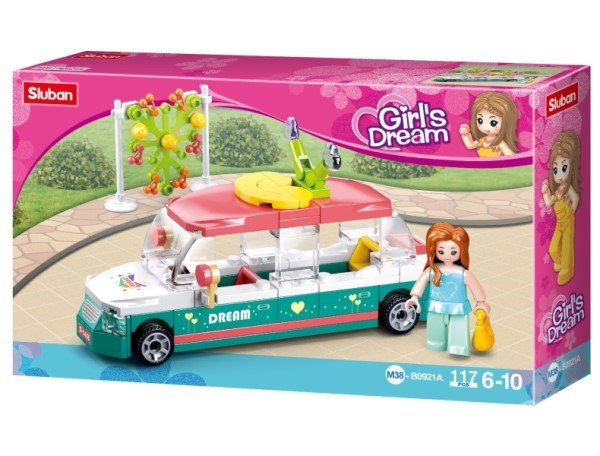 xSluban B0921A Girl's Dream: Limousine (117pcs) - Hobby City NZ (7546237223149)