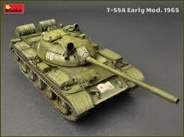 MiniArt 1/35 T-55A Early Mod. 1965 Plastic Model Kit - 37057