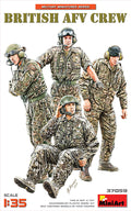 MiniArt 1/35 British AFV Crew Plastic Model Kit - 37059