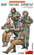MiniArt 1/35 IDF Tank Crew Plastic Model Kit - 37076