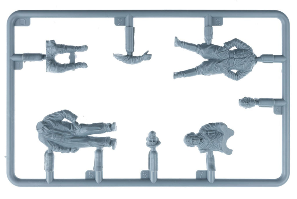 MiniArt 1/48 Finnish and Soviet Pilots Plastic Model Kit - 49022