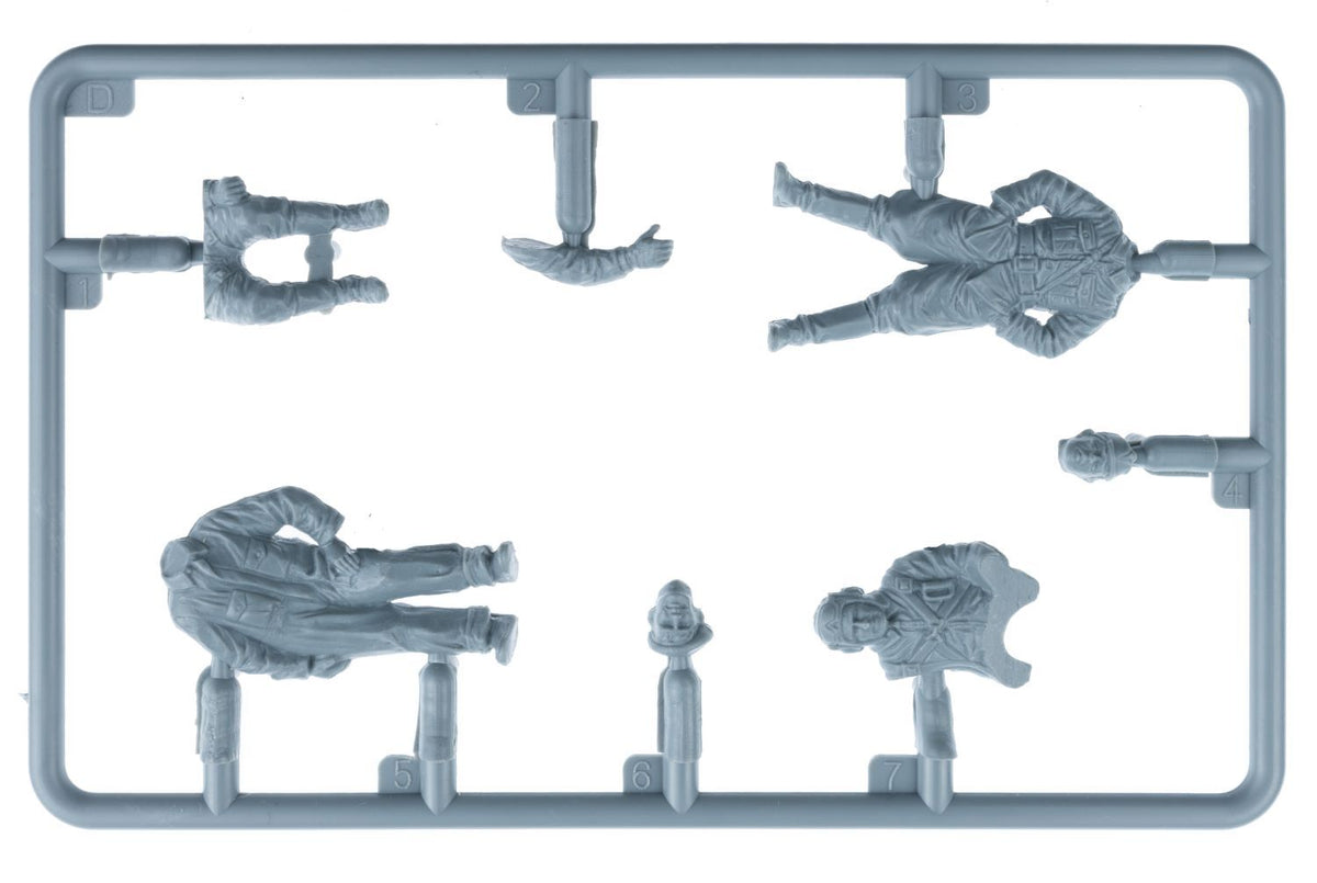 MiniArt 1/48 Finnish and Soviet Pilots Plastic Model Kit - 49022