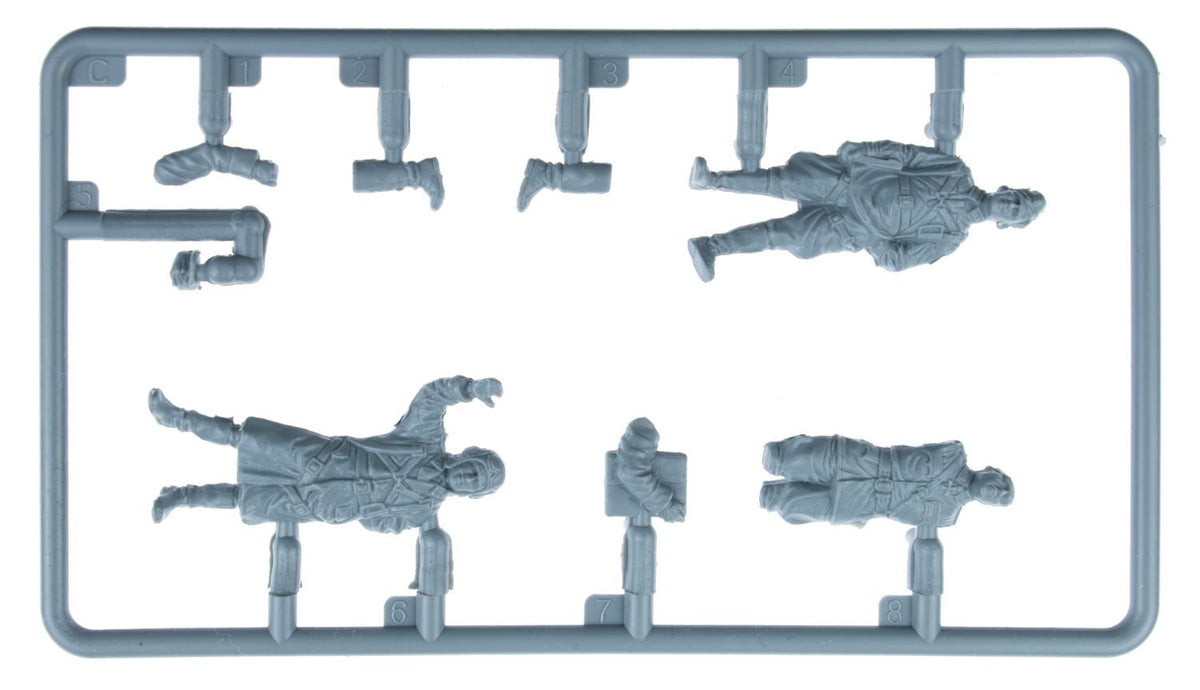 MiniArt 1/48 Finnish and Soviet Pilots Plastic Model Kit - 49022