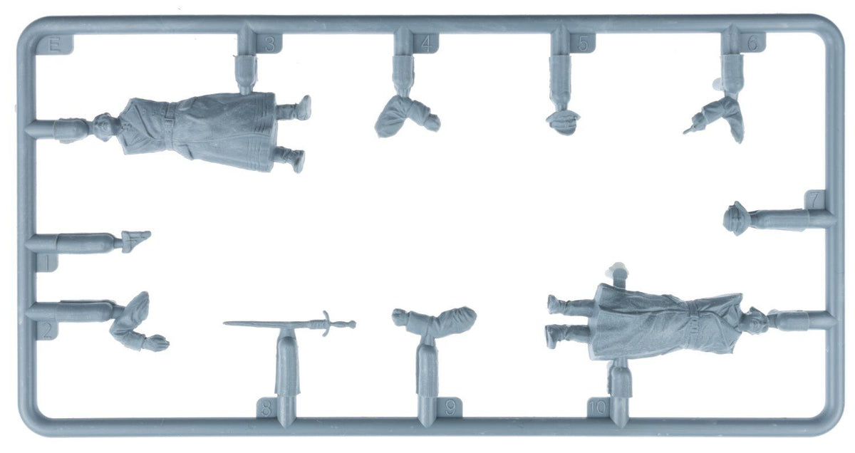 MiniArt 1/48 Luftwaffe Pilots and Command Staff Plastic Model Kit - 49026