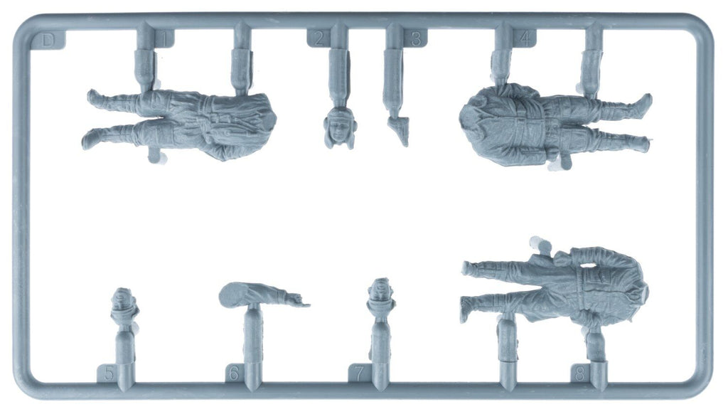 MiniArt 1/48 Luftwaffe Pilots and Command Staff Plastic Model Kit - 49026