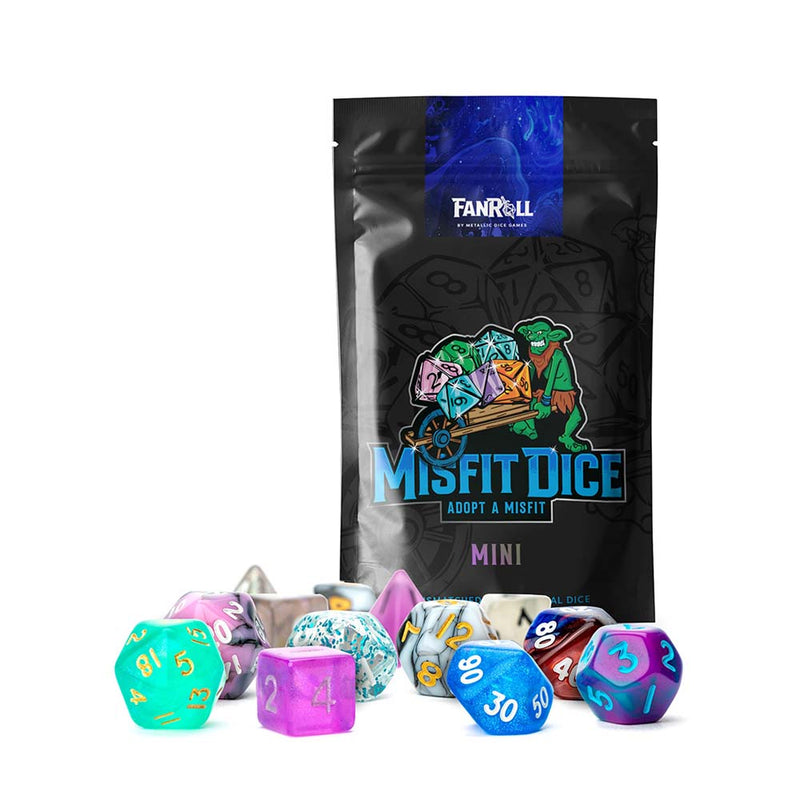 MDG MDG9203 Fanroll Misfit Mini Dice Pack (2 set pack) (9003852464365)