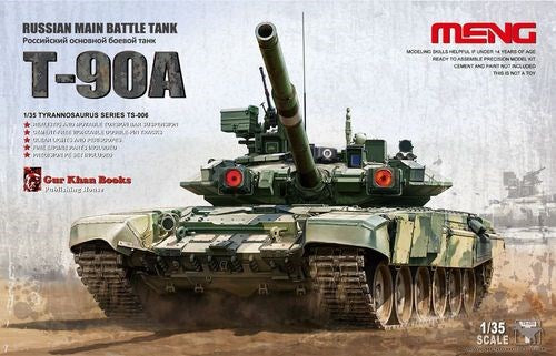 Meng TS-006 1/35 Russian Main Battle Tank T-90A (8967465599213)