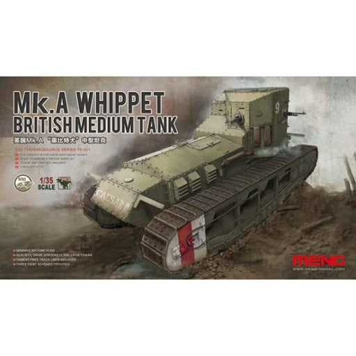 Meng TS-021 1/35 British Medium Tank Mk.A Whippet (8967463665901)