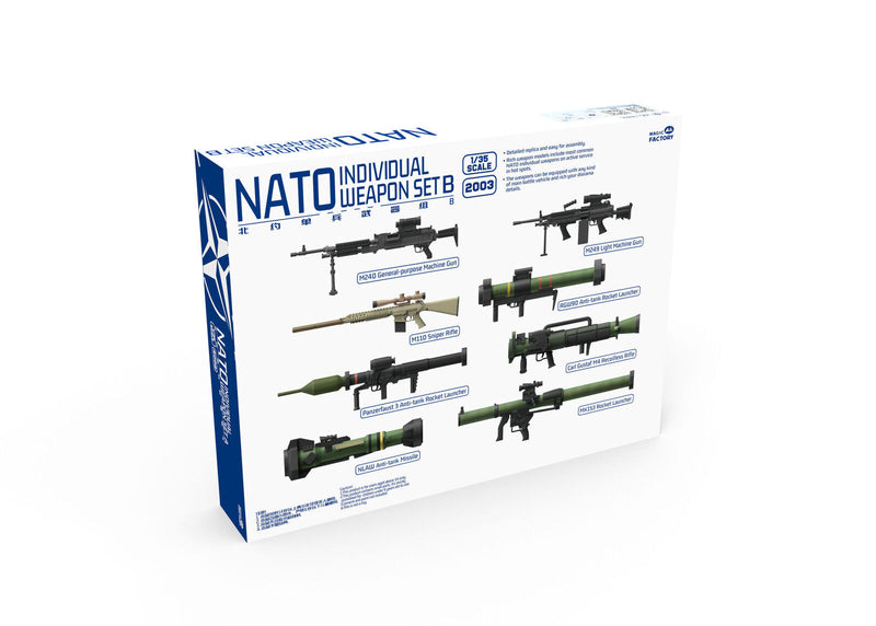 Magic Factory 2003 1/35 NATO Individual Weapon Set B - Hobby City NZ (8967469203693)