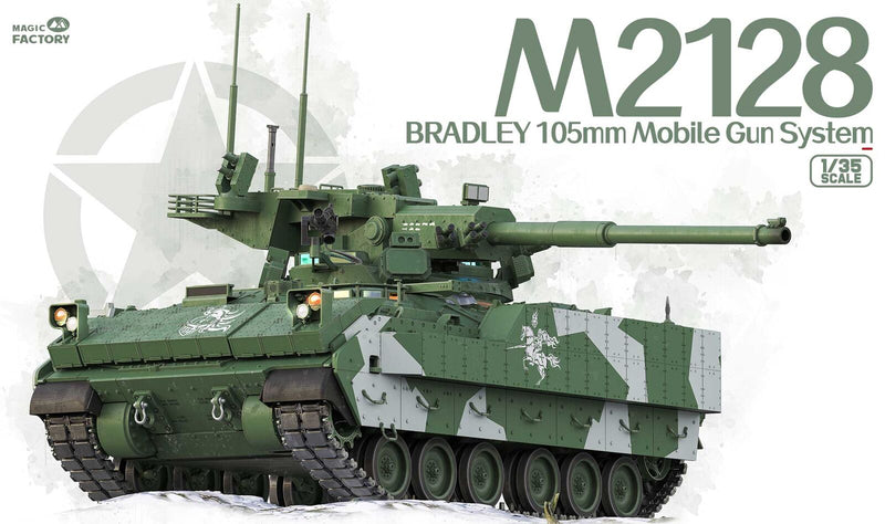 Magic Factory 2013 1/35 M2128 Bradley 105mm Mobile Gun System