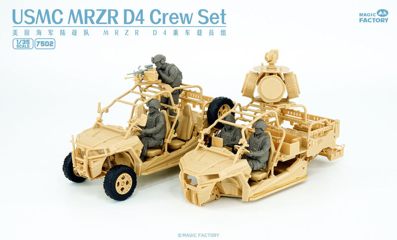 Magic Factory 7502 1/35 USMC MRZR D4 Crew Set - Hobby City NZ (8967469531373)