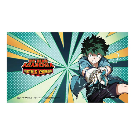 Universus MHA06-PM2 MHA CCG: Jet Burn Midoriya Playmat (9003874353389)
