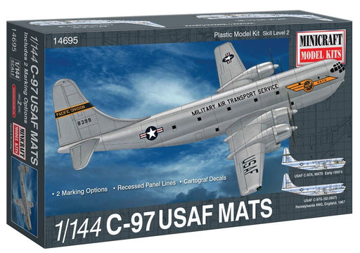 Minicraft Model Kits 14695 1/144 C-97 USAF MATS (8324788388077)