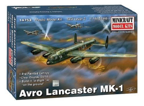 Minicraft Model Kits 14753 1/144 Avro Lancaster (8324785996013)