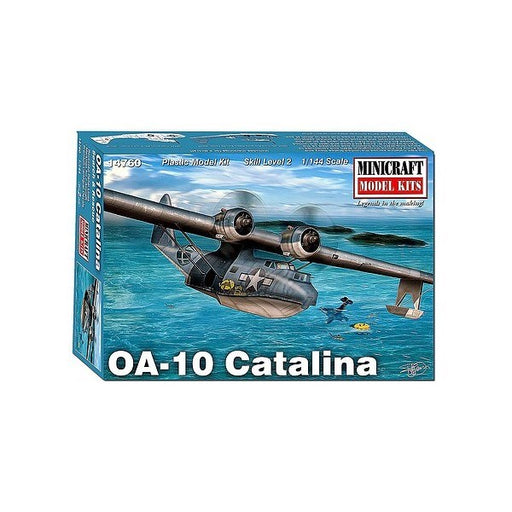 Minicraft Model Kits 14760 1/144 USAAF OA-10 Catalina - Search and Rescue (8144088236269)