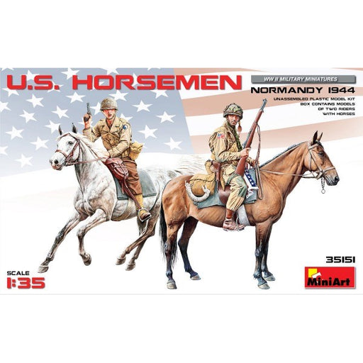 MiniArt 35151 1/35 U.S. Horsemen Normandy 1944 (8278347284717)