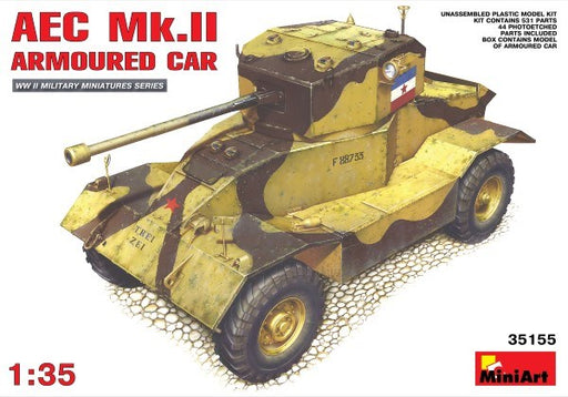 xMiniArt 35155 1/35 AEC MK2 ARMOURED CAR (8278314254573)