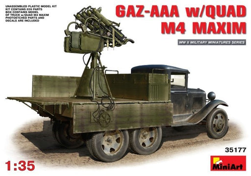 xMiniArt 35177 1/35 GAZ-AAA W/QUAD M4 MAXIM (7546281165037)