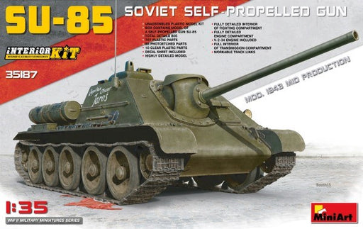 MiniArt 35187 1/35 SU-85 Mod. 1943 MID W/INT KIT (8278314877165)