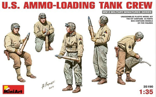 MiniArt 35190 1/35 U.S. AMMO LOADING TANK CREW - Hobby City NZ (7759535571181)