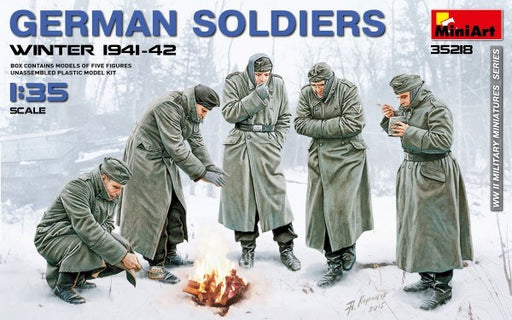 MiniArt 35218 1/35 GERMAN SOLDIERS WINTER '41-'42 - Hobby City NZ