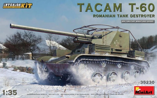 MiniArt 35230 1/35 ROMANIAN T-60 TANK DESTROYER W/INT (8278316220653)