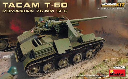 MiniArt 35240 1/35 ROMANIAN 76MM SPG TACAM T-60 (8278316417261)
