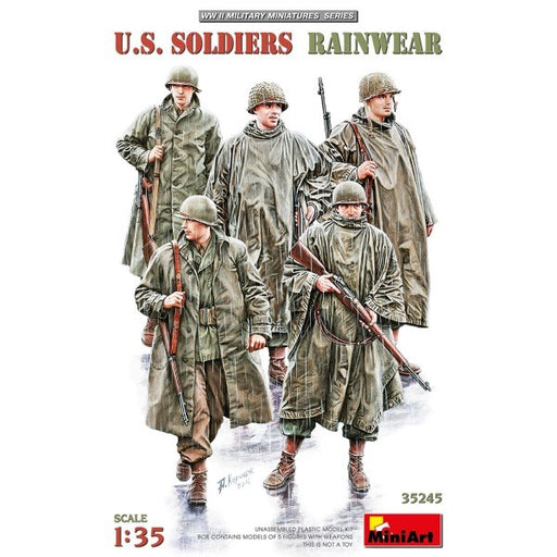 MiniArt 35245 1/35 U.S. Soldiers in Rainwear (8137525919981)